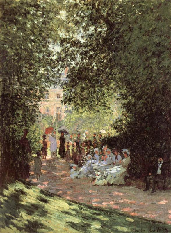Claude Monet Monceau Park Germany oil painting art
